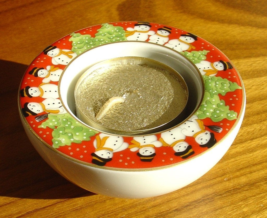 Uniek Schirnding Bavaria Kerst-theelicht (Nieuw in doos!), Meerkleurig, Overige materialen, Overige stijlen, Nieuw