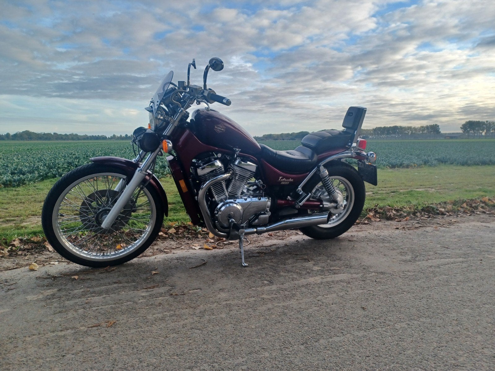 Suzuki Minnesota Intruder 800 (1995), Cardan-aandrijving, 2 cilinders, Gebruikt, Particulier