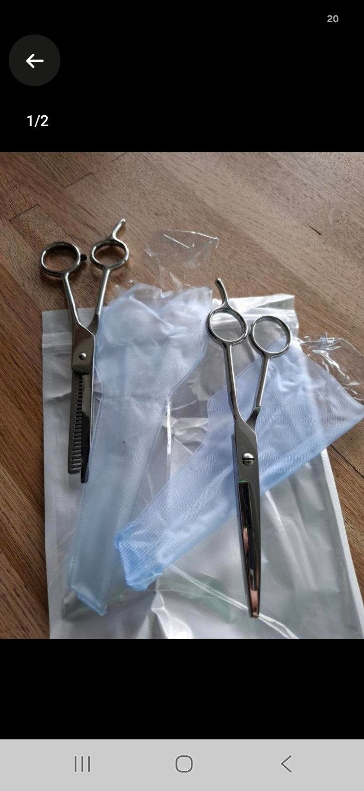 nieuwe kappersschaar en uitdunschaar., Sieraden, Tassen en Uiterlijk, Uiterlijk | Haarverzorging, Ophalen of Verzenden, Nieuw