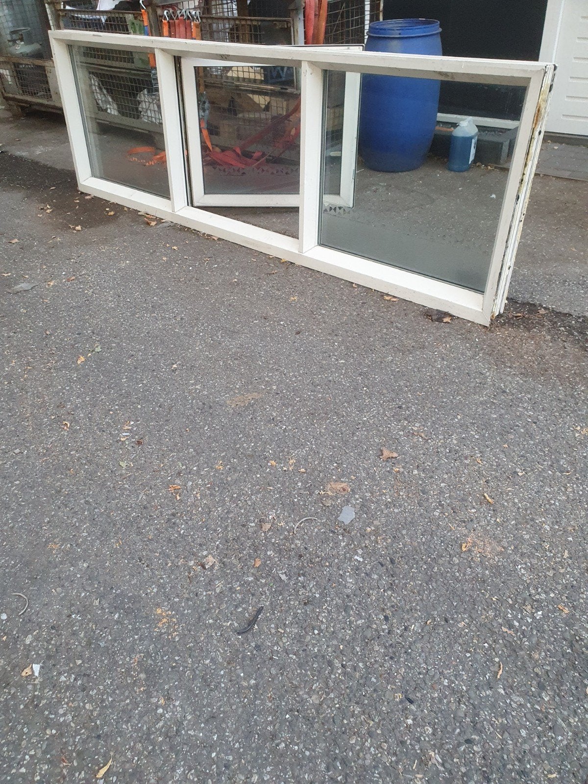 kunstof kozijnnen, Ophalen, Kunststof, Gebruikt, Inclusief glas