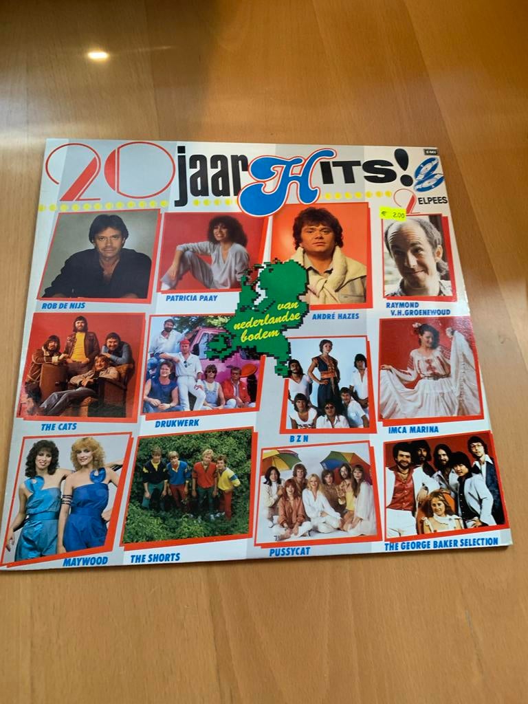 20 Jaar Hits! - Nederlandse Artiesten LP, Cd's en Dvd's, Vinyl | Nederlandstalig, Gebruikt, Ophalen of Verzenden, Complilatie
