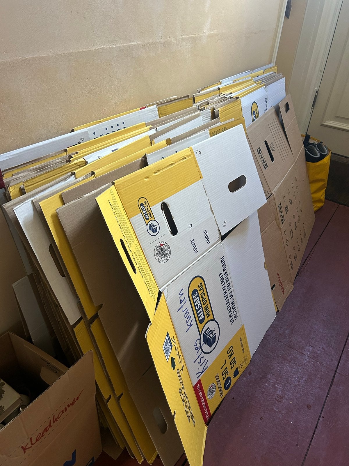 Verhuisdozen - Diverse maten en types, Doe-het-zelf en Verbouw, Ophalen, 100 cm of meer, Opvouwbaar, 60 cm of meer