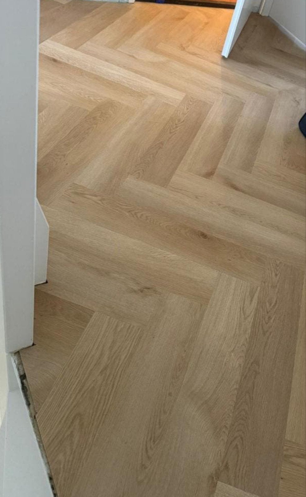 NIEUW in dozen: PVC click visgraat, Ophalen of Verzenden, Nieuw, 75 m² of meer, Laminaat