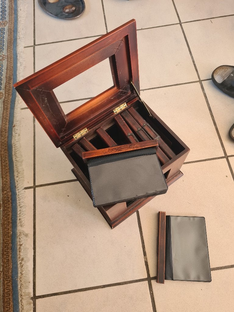 aparte foto-opberg-doos hout mooi, Ophalen