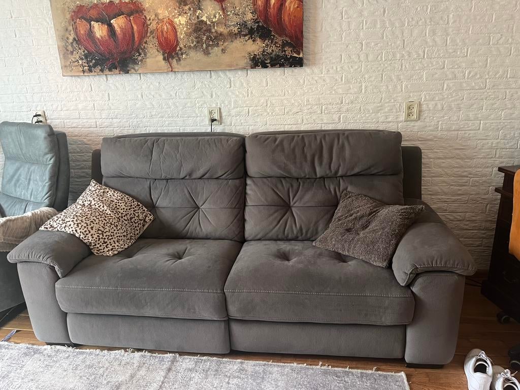 2 zits bank, Ophalen of Verzenden, Zo goed als nieuw, 75 tot 100 cm, 200 tot 250 cm