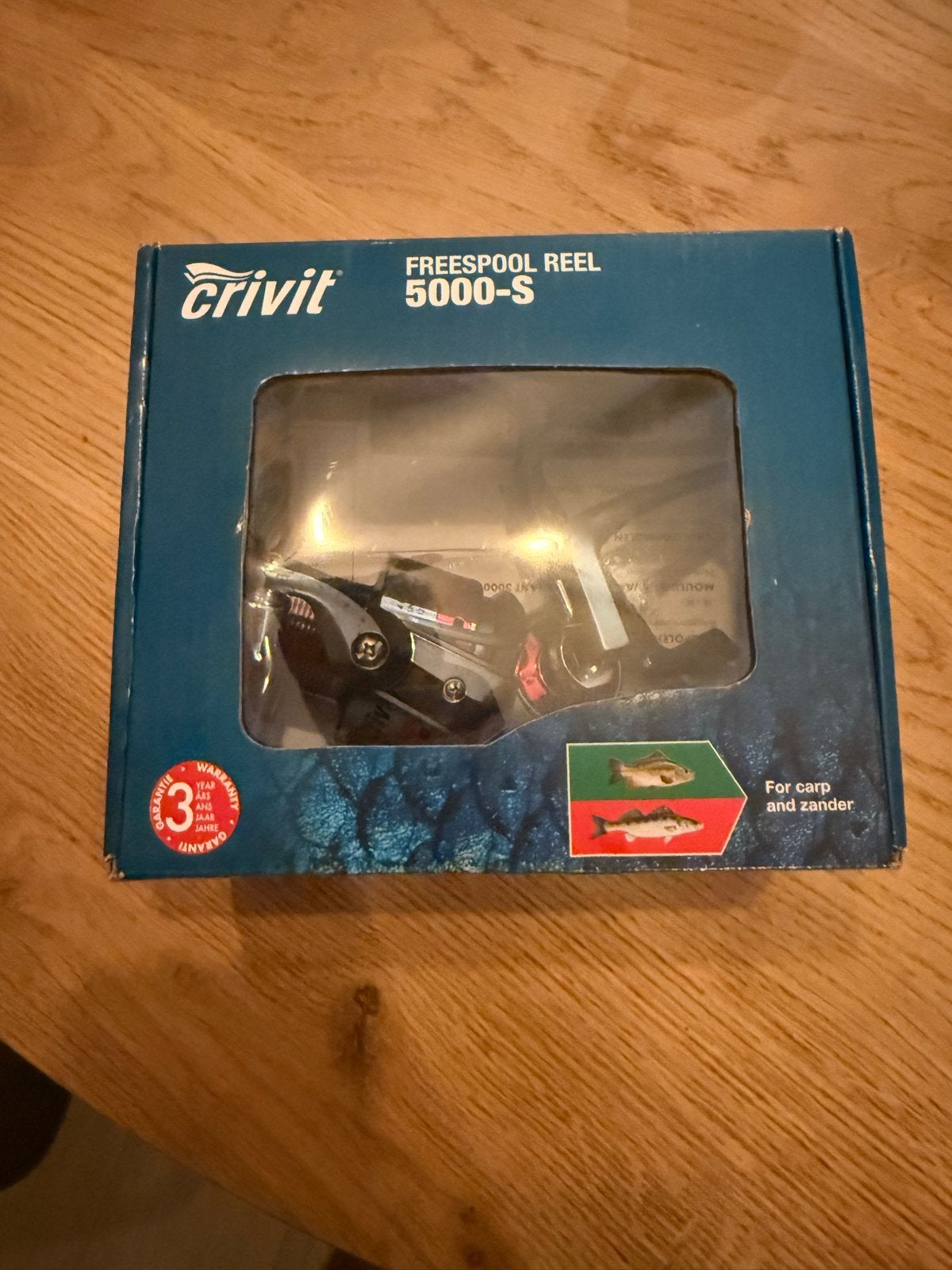 Crivit Freespool Reel 5000-S - in doos, Watersport en Boten, Hengelsport | Algemeen, Ophalen of Verzenden, Nieuw, Molen