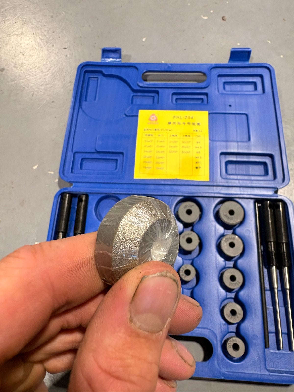 Klepzitting Frees-/Slijpset FHL-204 | 24-delige Set | Nieuw, Ophalen of Verzenden, Nieuw