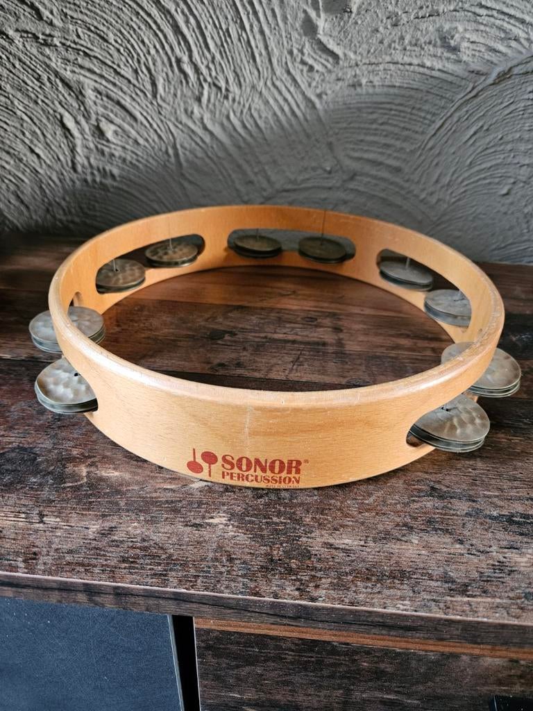 Sonor Percussion groot vintage Tamboerijn - zeer nette staat, Ophalen of Verzenden, Zo goed als nieuw, Melodische percussie