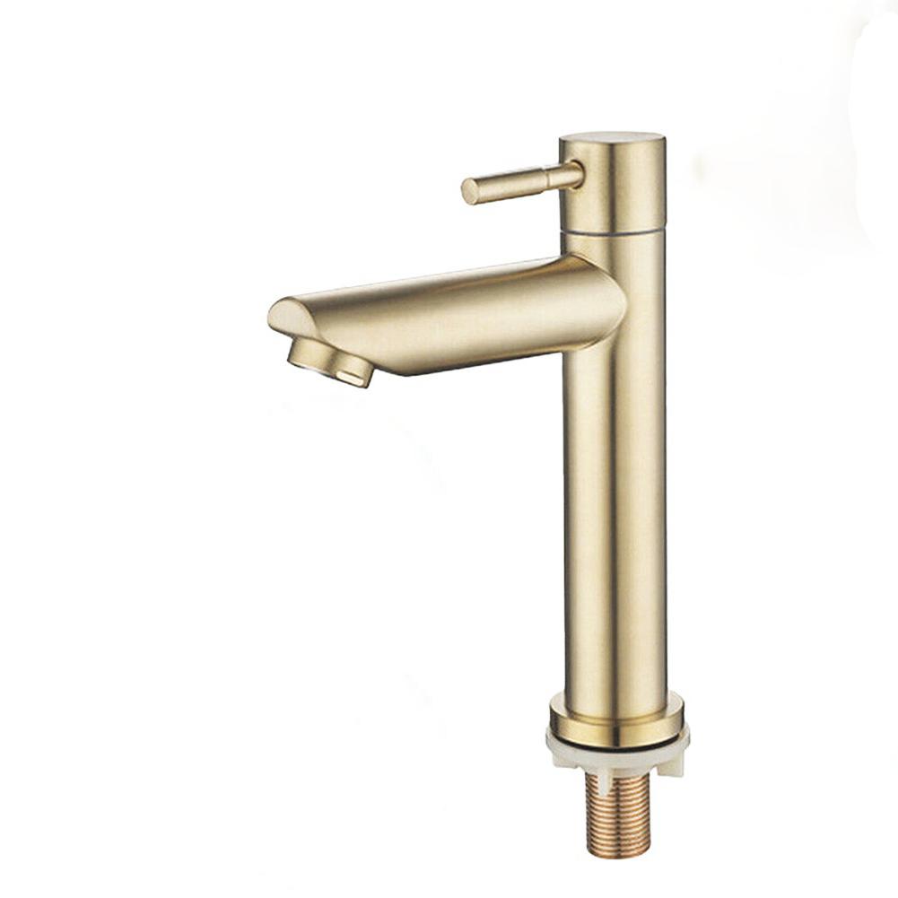 Fonteinkraan Design Toilet kraan GOUD Geborsteld KOOPJE!