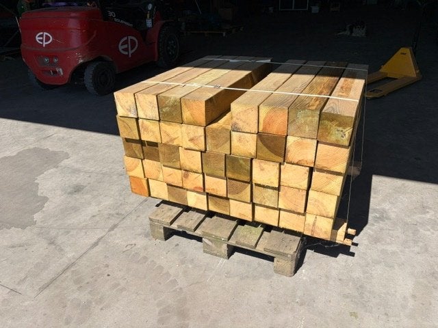 Geïmpregneerd 44 Balken 115x115x1000 mm, Ophalen, Nieuw, Minder dan 180 cm, Balken