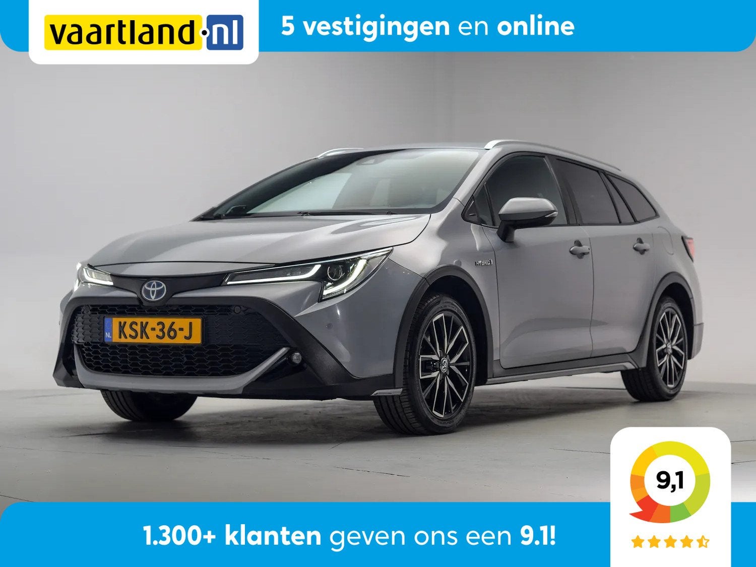 Toyota Corolla TOURING SPORTS 2.0 Hybrid Trek [ Camera Cruis, Auto's, Automaat, Gebruikt, 750 kg, 4 cilinders