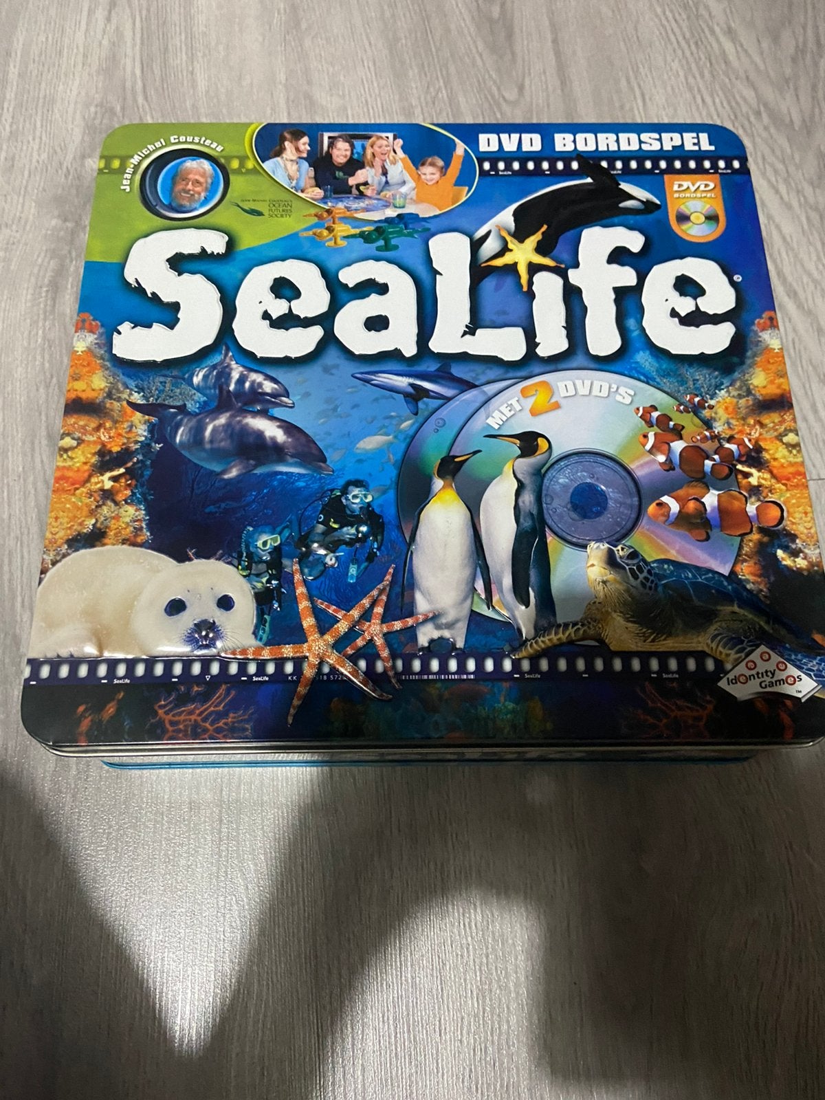 Sealife bordspel, Drie of vier spelers, Ophalen of Verzenden, Zo goed als nieuw