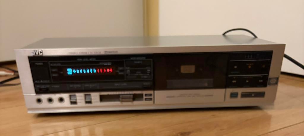 JVC KD-V220J Vintage Stereo Tape Cassette Deck Recorder, Ophalen, Enkel, JVC