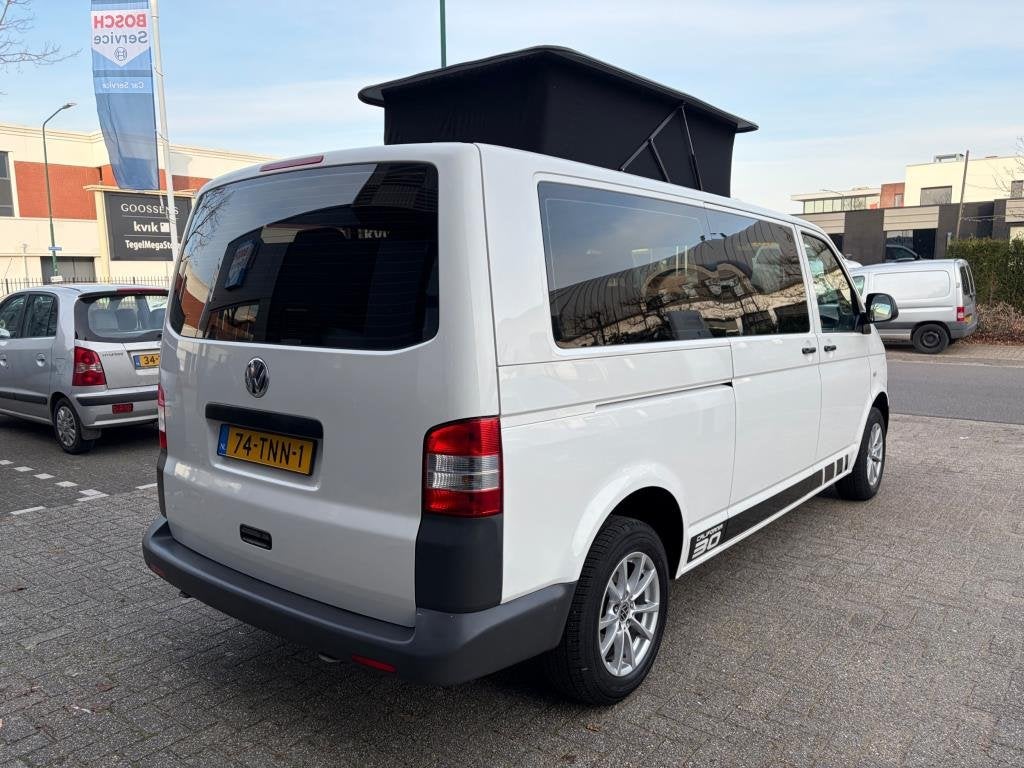 Volkswagen Transporter Camper 9-Persoons LPG Uniek, Voorwielaandrijving, 12 maanden, 116 pk, Wit