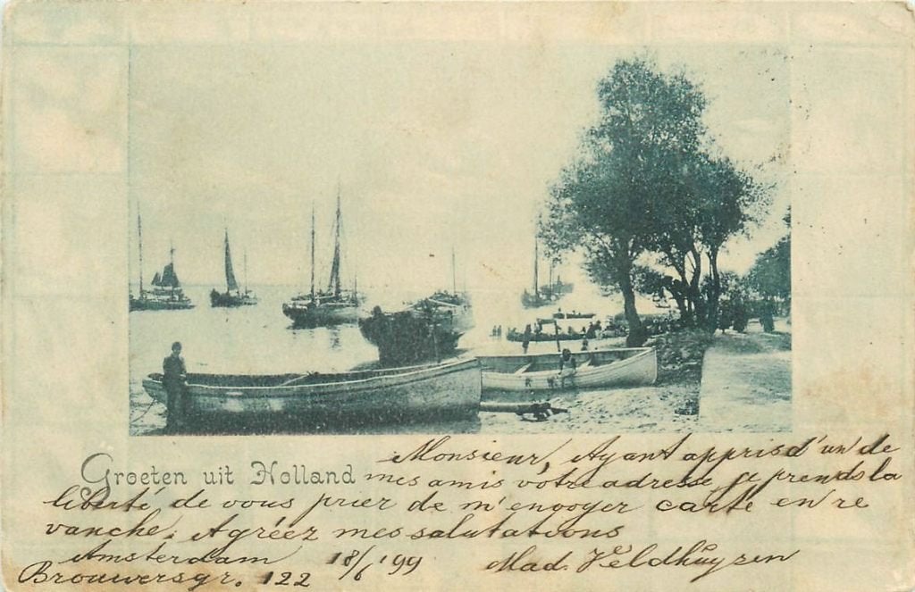 702-054-015 Holland, Verzenden, Voor 1920, Zuid-Holland