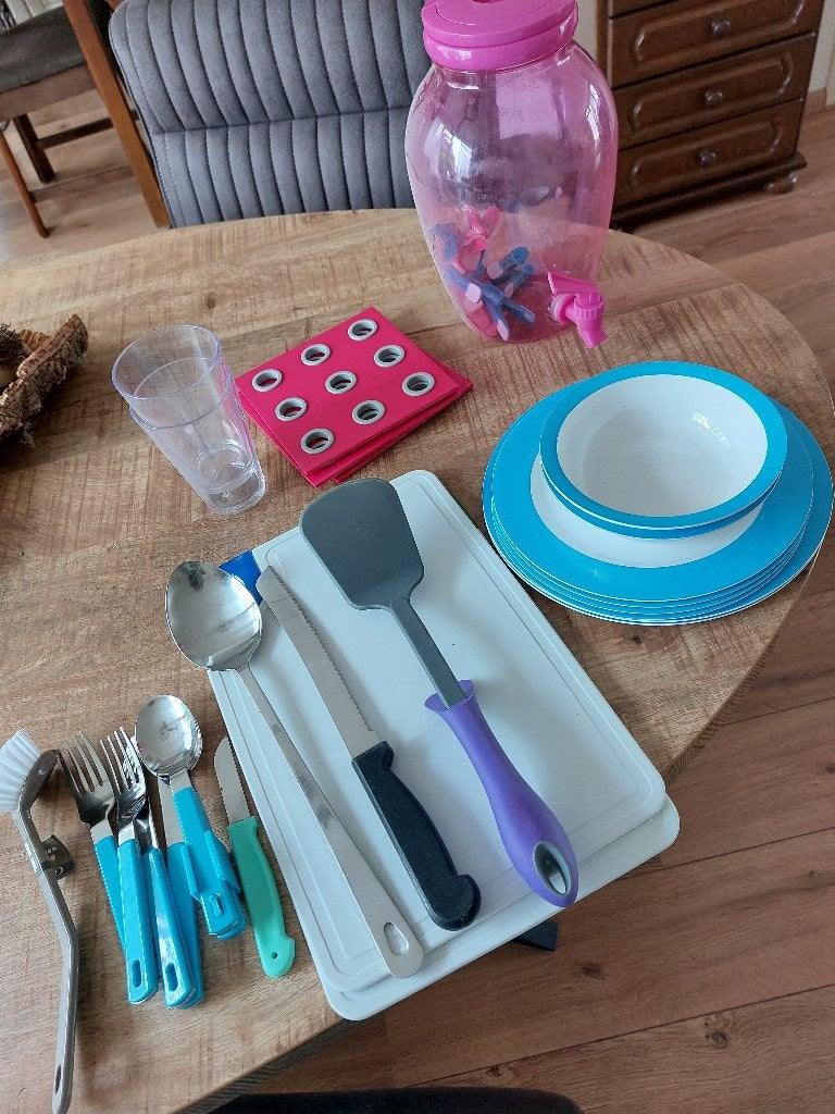 diverse bestek voor camping van alles, Caravans en Kamperen, Ophalen of Verzenden, Zo goed als nieuw