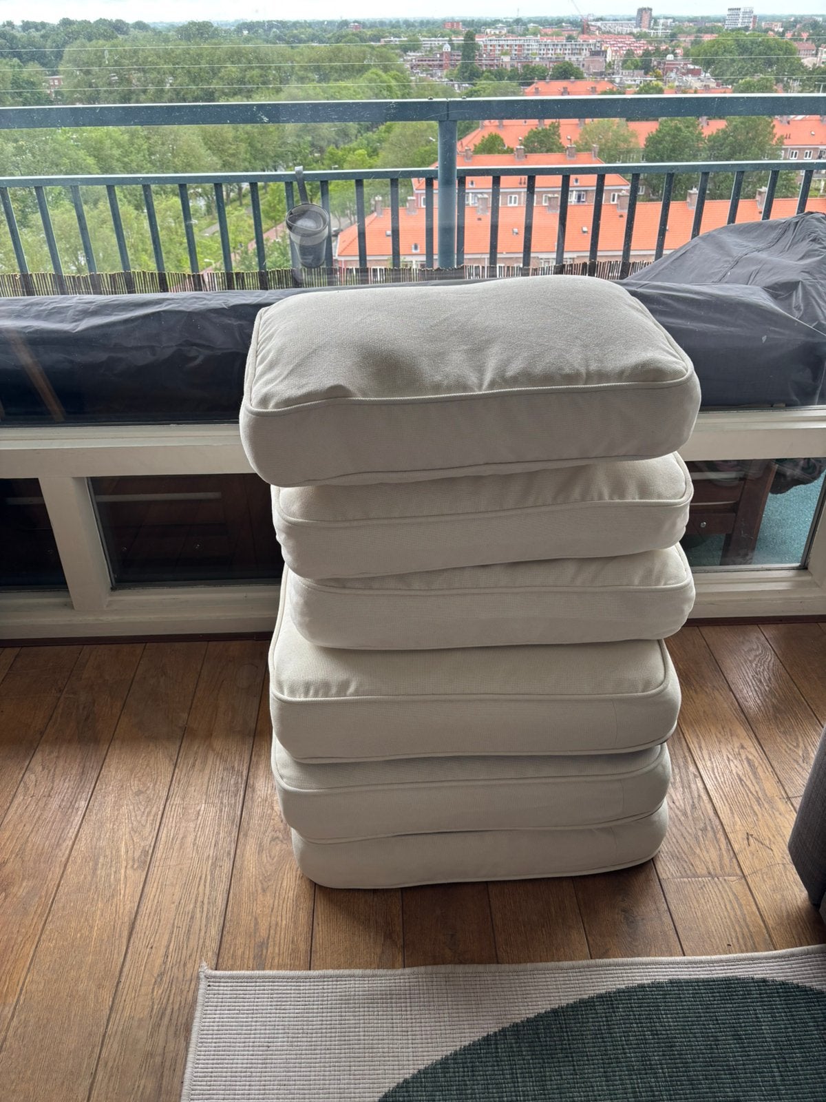 IKEA Jarpon/Duvholmen tuinkussens, Tuin en Terras, Tuinmeubel-accessoires, Ophalen, Zo goed als nieuw