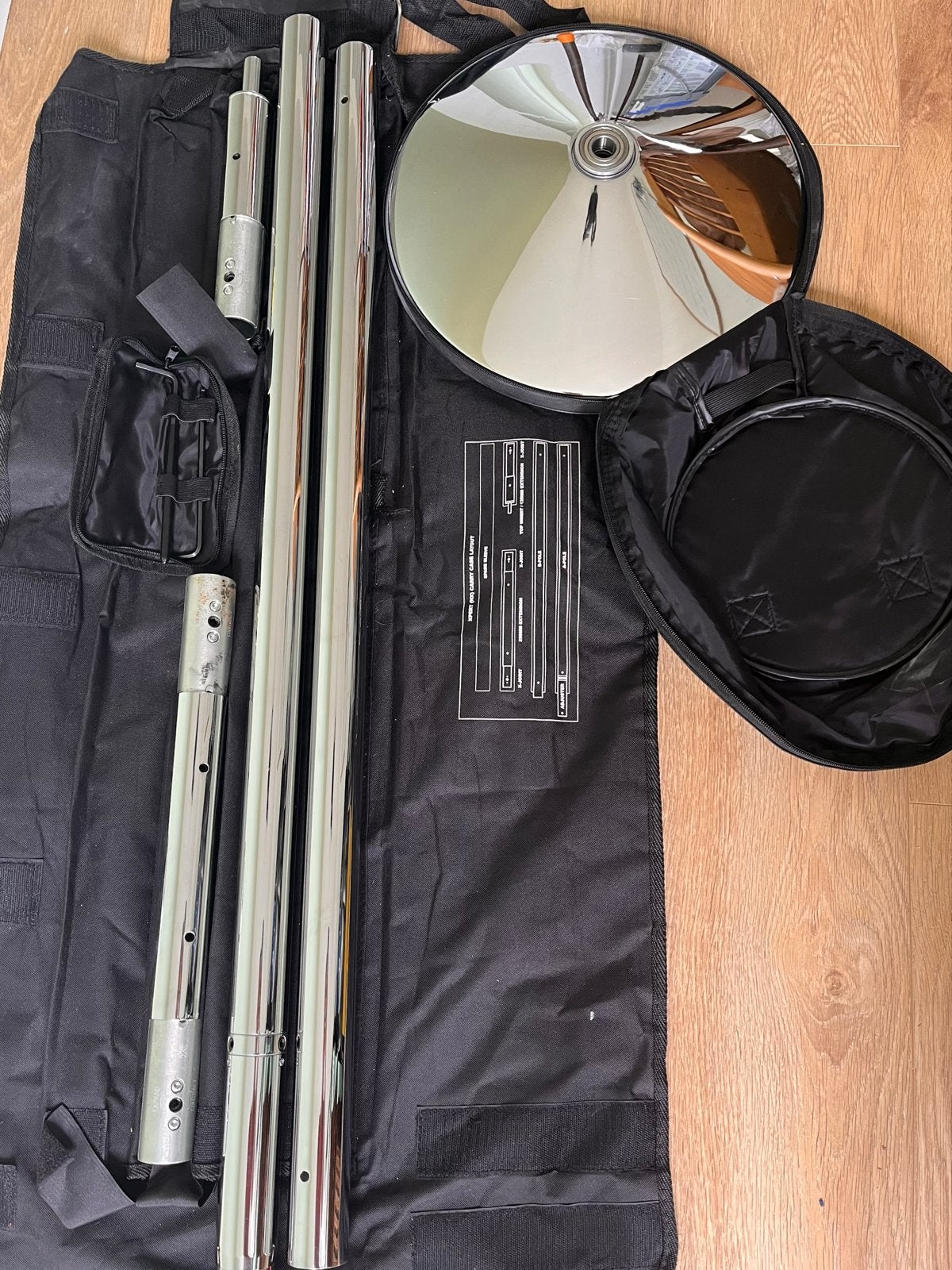 X-Pole XPERT NX 45mm danspaal Chrome - Static & Spinny, Ophalen, Zo goed als nieuw, Overige typen