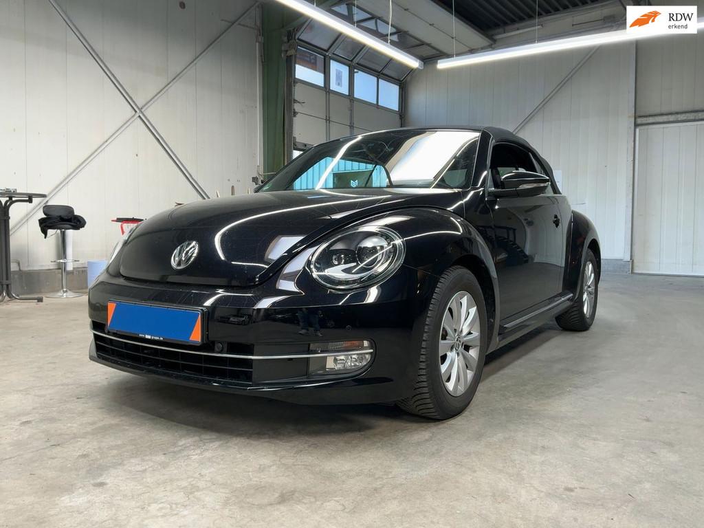 Volkswagen Beetle Cabriolet 1.2 TSI Design, DSG, BINNENKORT, Auto's, Volkswagen, Bedrijf, Te koop, Beetle (Kever), ABS, Airbags