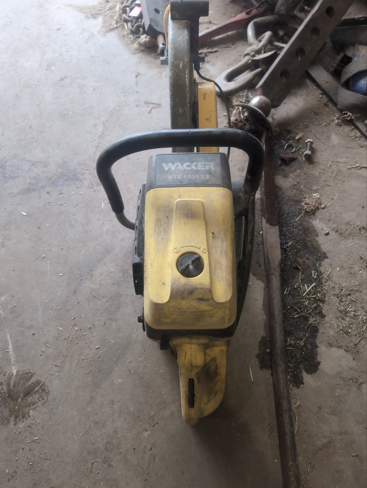 Wacker doorslijper  200euro, Ophalen of Verzenden, Gebruikt, 1200 watt of meer, 70 mm of meer