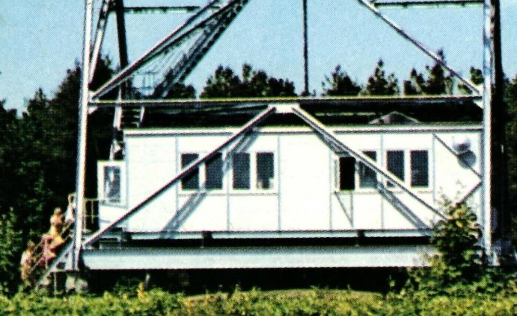 18258 Dwingeloo Drenthe 1972 radio Telescoop, Ophalen of Verzenden, 1960 tot 1980, Gelopen, Drenthe