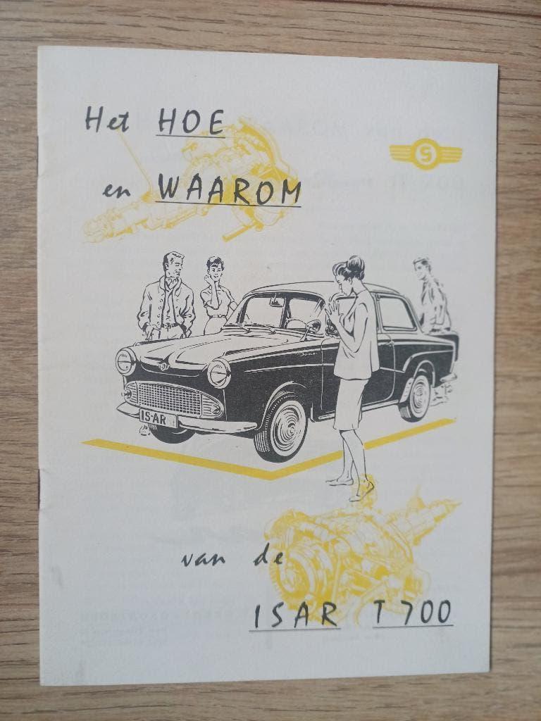 Glas Isar T700 brochure, Ophalen of Verzenden, Zo goed als nieuw, Overige merken