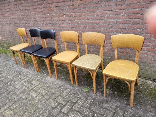 stoelen vintage verschillende bekleding, Ophalen of Verzenden