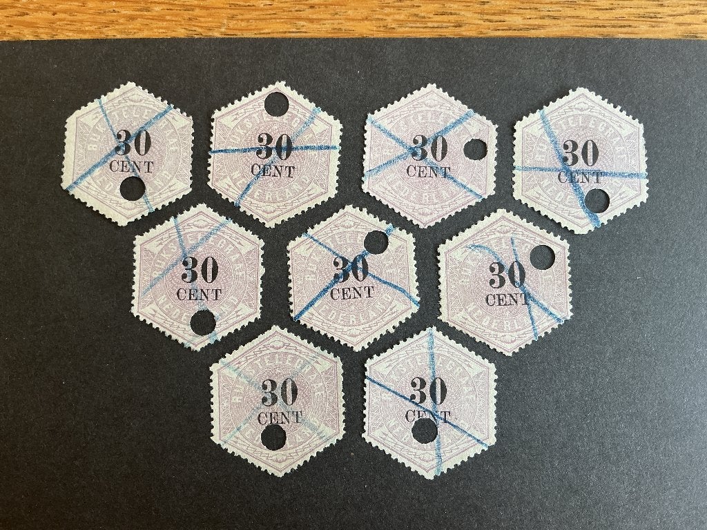 Telegram nr.8 zegel naar keuze incl verzending 8,45, Postzegels en Munten, Postzegels | Nederland, Verzenden, T/m 1940, Gestempeld