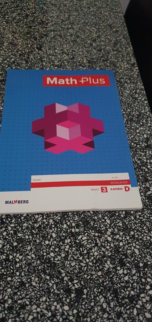 Math Plus Wiskunde HAVO 3 Katern D Malmberg€7.00, Boeken, Schoolboeken, Ophalen, Gelezen, HAVO, Wiskunde A