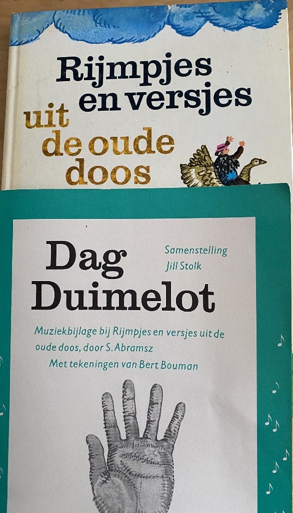 Rijmpjes uit de oude doos met bladmuziekbijlage - 1984, Ophalen of Verzenden, Nieuw, Artiest of Componist, Populair
