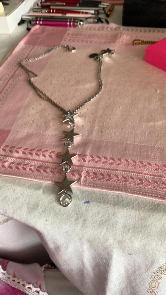 Otazu ketting, Verzenden, Zo goed als nieuw, Zilver, Overige materialen