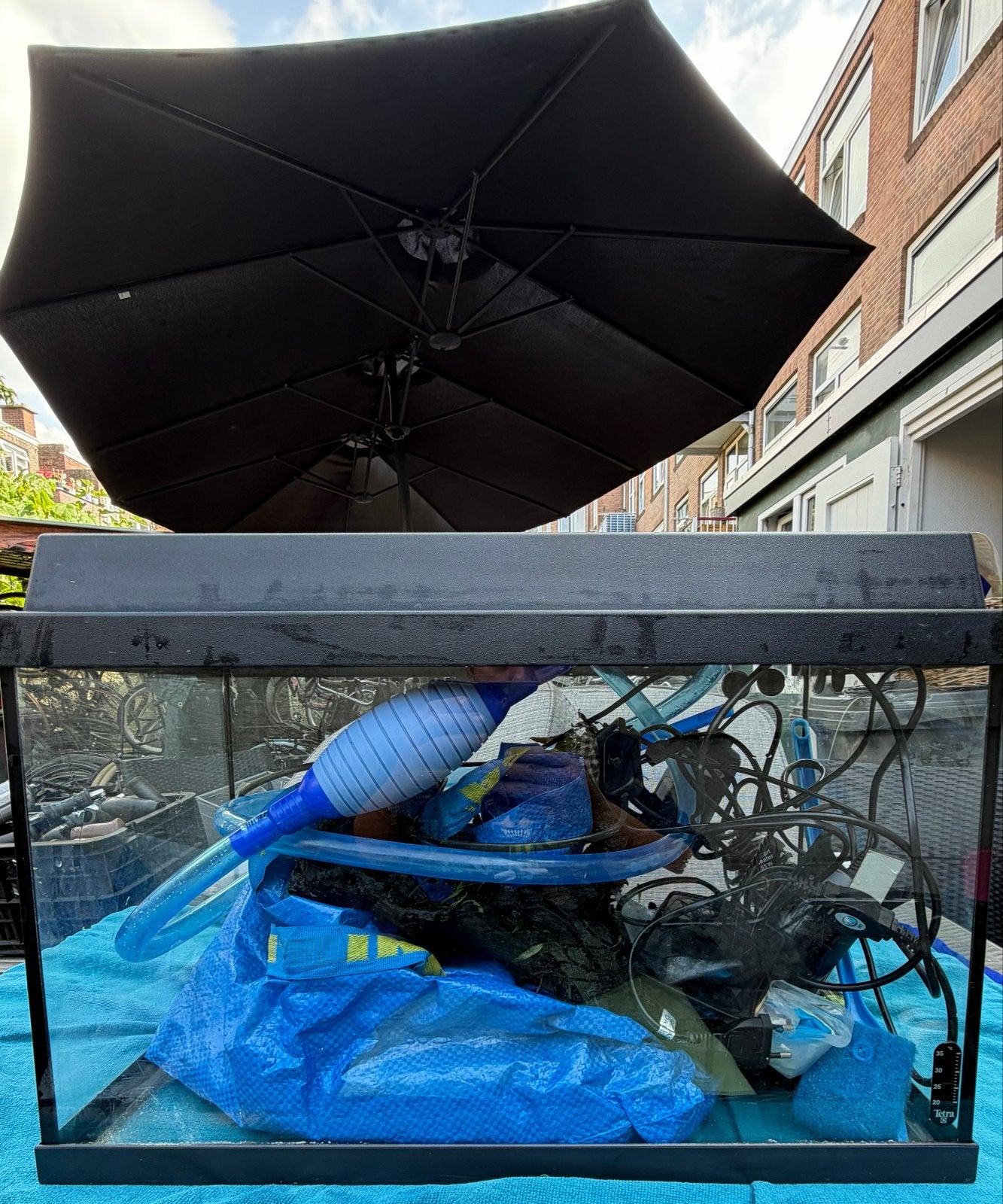 Juwel aqarium, Ophalen, Gebruikt, Inclusief deksel, Leeg aquarium