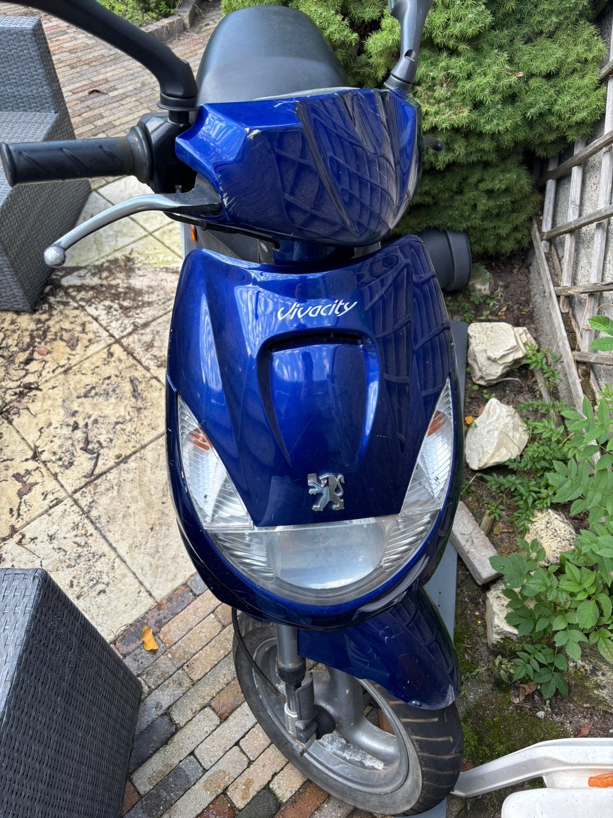 Vivacity brom scooter, Ophalen, Tweetakt, Maximaal 45 km/u, Zo goed als nieuw