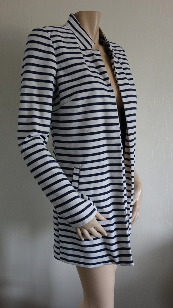 creme blauw GEISHA jasje, Geisha, Maat 36 (S), Gedragen, Meerkleurig