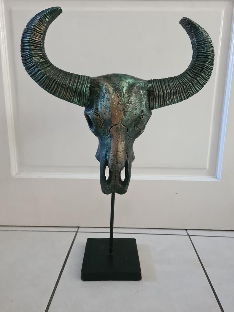 Prachtige deco Buffel Schedel 55x36 cm, Ophalen of Verzenden