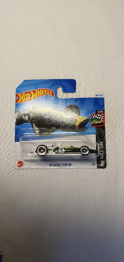 Hot wheels 67 Lotus type 49 green, Ophalen of Verzenden, Nieuw, Auto