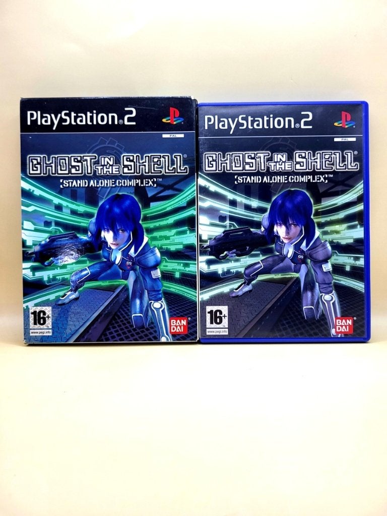 Ghost in the Shell Stand Alone Complex With Cover - PS2, Avontuur en Actie, Vanaf 18 jaar, 1 speler, Sony support