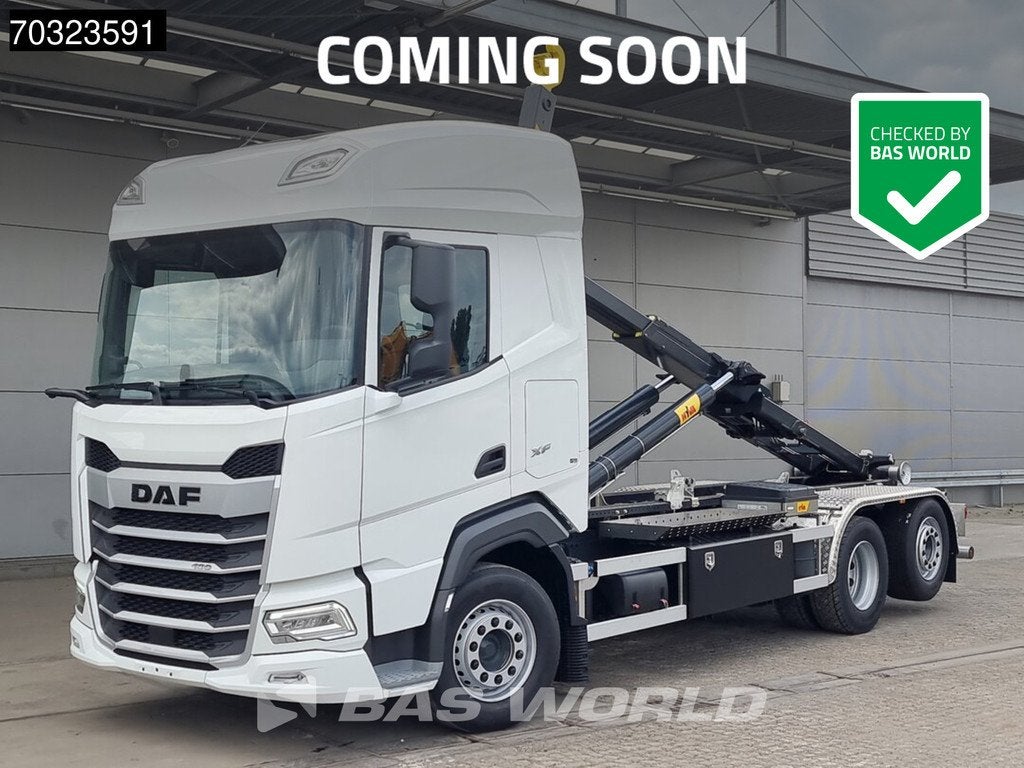 DAF XF 480 6X2 COMING SOON! NEW HYVA 26-60S Lift+Steering ax, Auto's, Vrachtwagens, Bedrijf, Te koop, Airconditioning, Automatische klimaatregeling