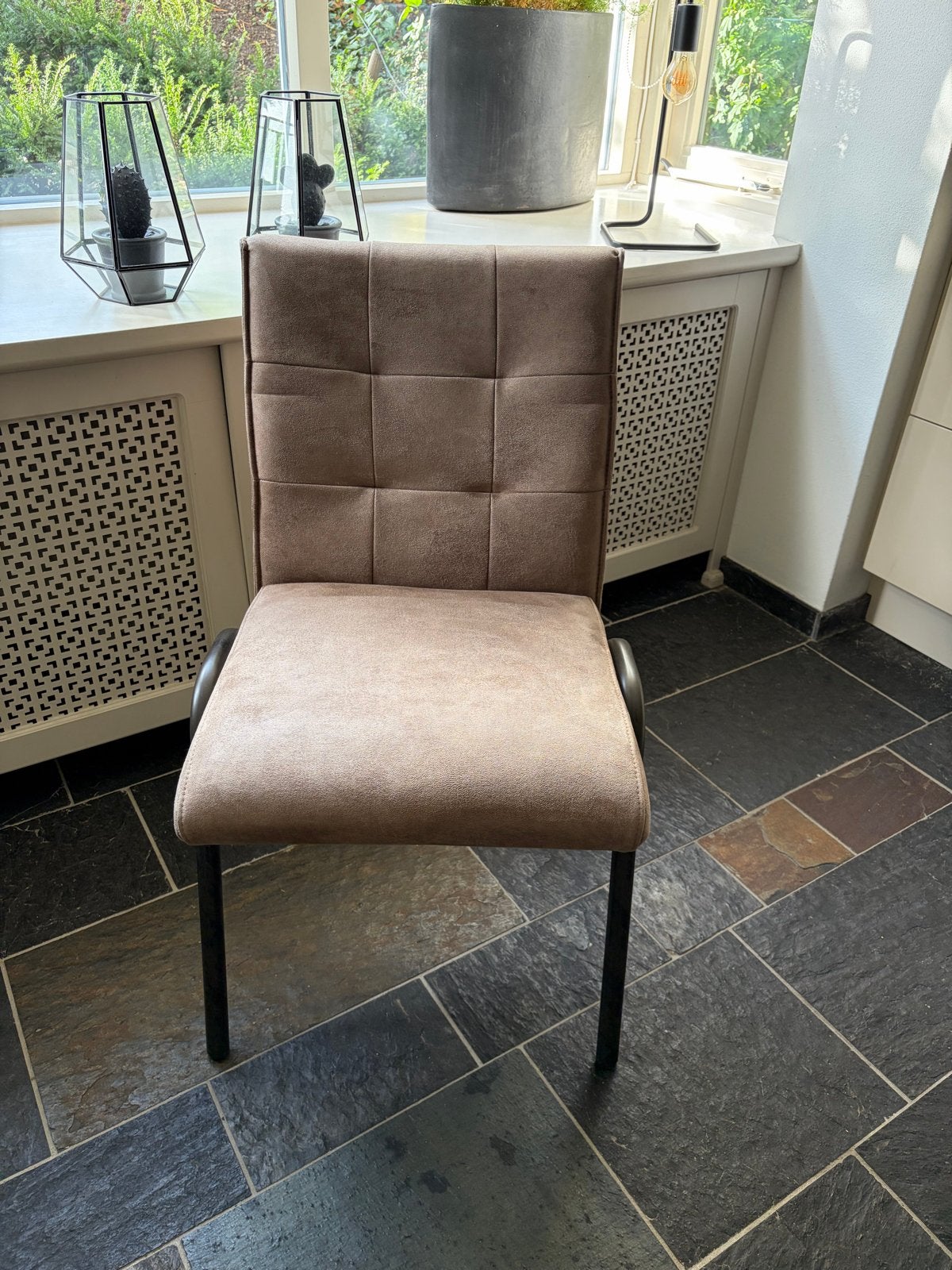 6 Eetkamerstoelen Eijerkamp ARTHUR microleder liver 10