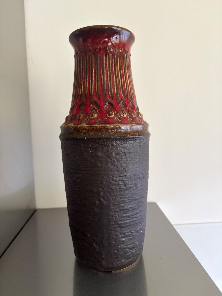 Vintage keramieken vaas Jasba, Ophalen of Verzenden