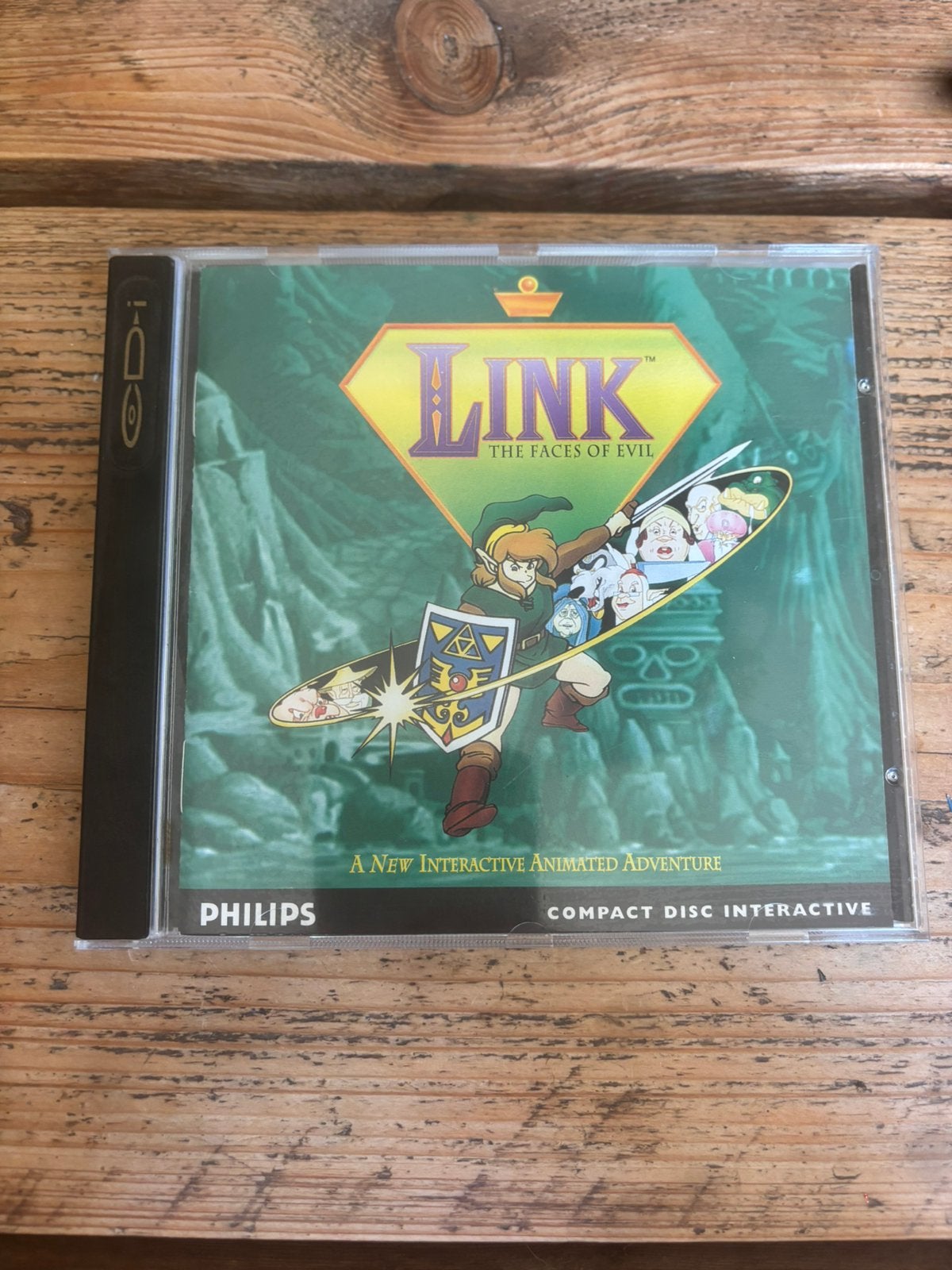 Link: The Faces of Evil (Philips CD-i) - Zo goed als nieuw, Spelcomputers en Games, Avontuur en Actie, 1 speler, Ophalen of Verzenden