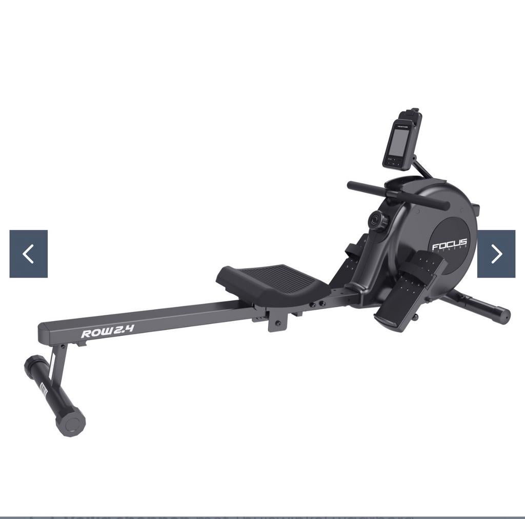 Focus Fitness Roeitrainer Row 2.4 - Zo goed als nieuw, Sport en Fitness, Ophalen, Armen, Zo goed als nieuw, Metaal