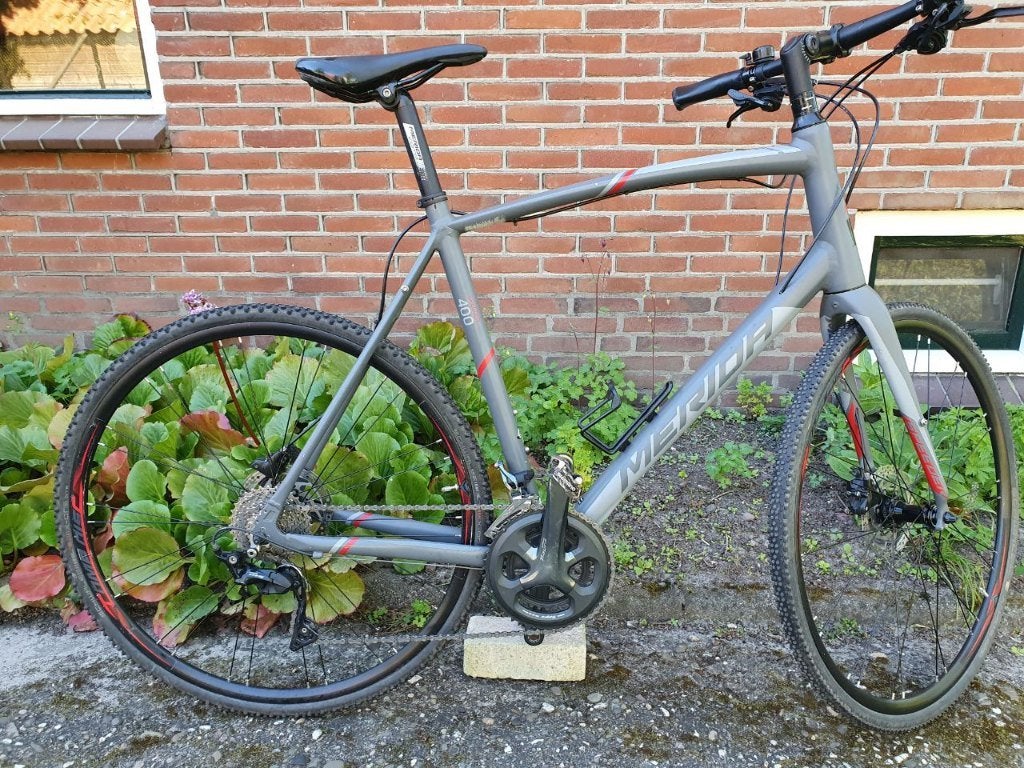 Snelle, lichtgewicht herenfiets, handig op de caravan., Gebruikt, Versnellingen, 57 tot 61 cm, Schijfrem