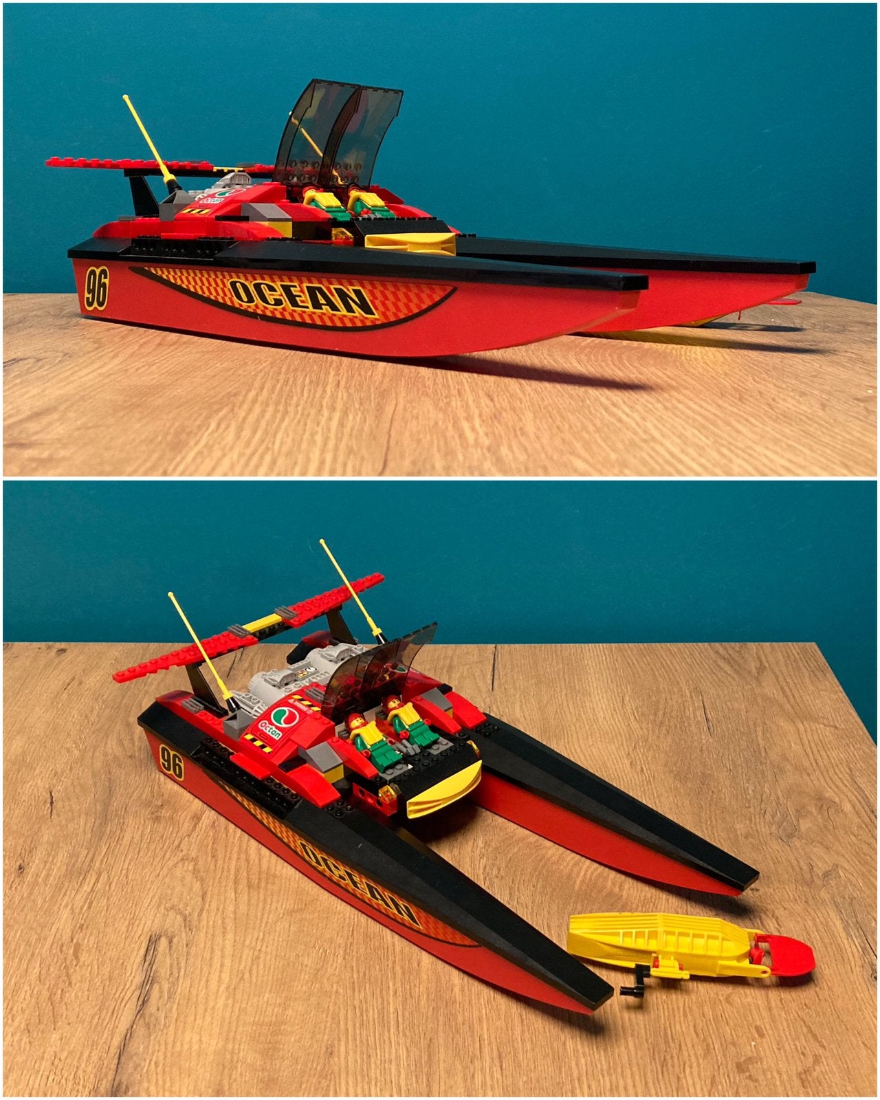 Lego City 7244 Speedboat, Ophalen, Gebruikt
