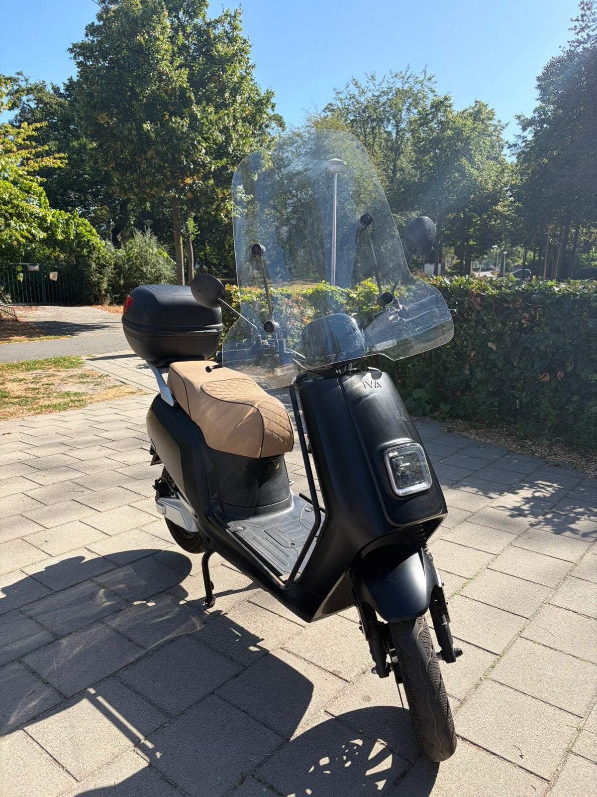 Snorscooter IVA e-go S5 matzwart te koop, Fietsen en Brommers, Gebruikt, Elektrisch, Ophalen, Overige merken