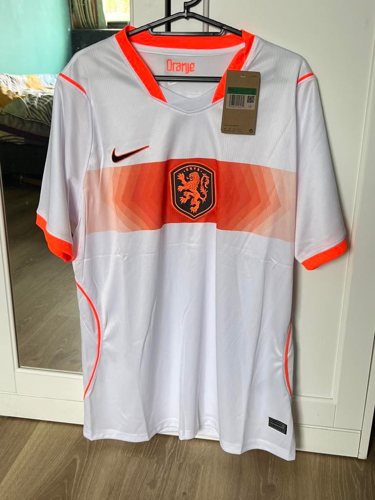 Nederlands elftal uitshirt WK 2026 Maat XL, Kleding | Heren, Sportkleding, Wit, WK 2026, Ophalen of Verzenden, WK 2026