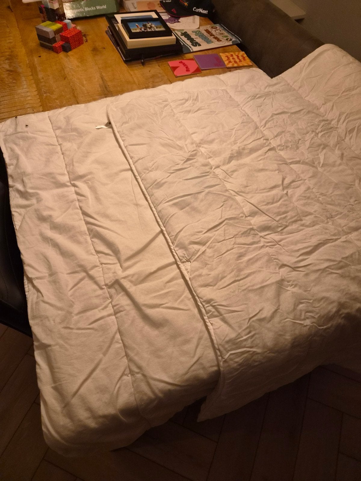 Hema Peuter 4-seizoenen dekbed 120x150, Ophalen, Gebruikt, Wasbaar, Peuterbed