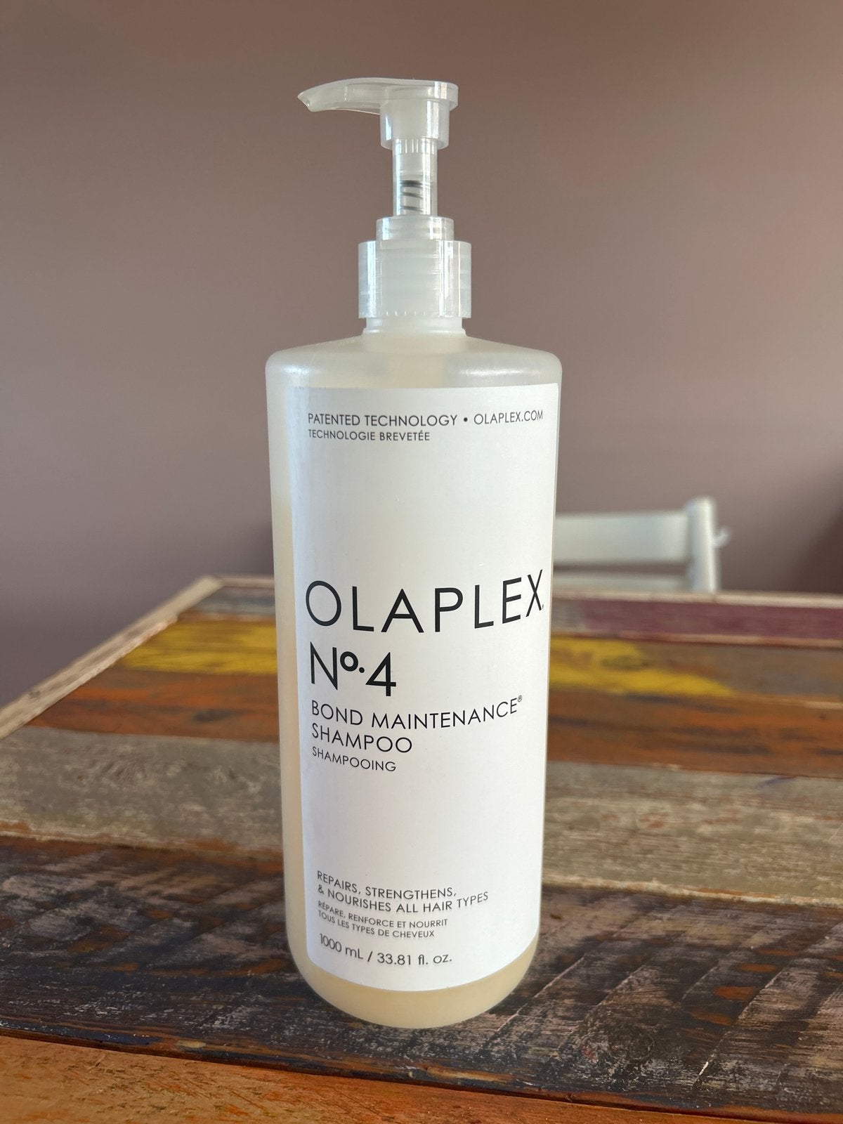 Olaplex No. 4 Bond Maintenance Shampoo 1000ml, Ophalen, Zo goed als nieuw, Shampoo of Conditioner