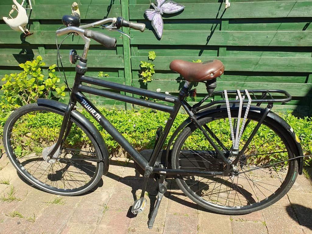 Gazelle Puur herenfiets 28 inch, 57 tot 61 cm, Ophalen, Gebruikt, Gazelle