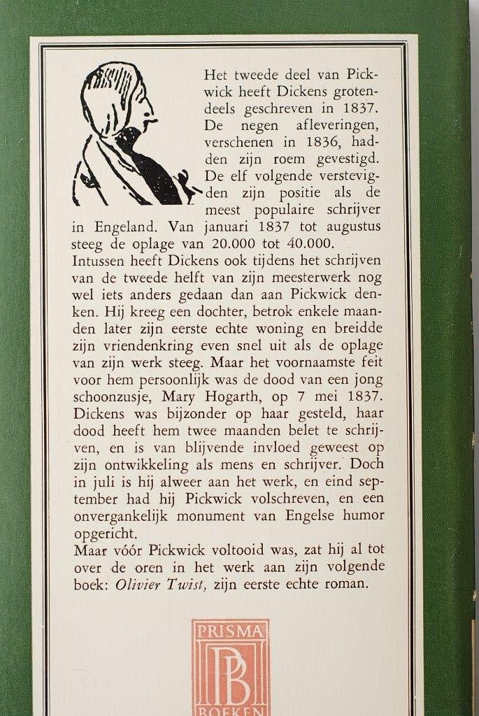 Charles Dickens: De nagelaten papieren der Pickwick Club, Verzenden, Zo goed als nieuw, Europa overig